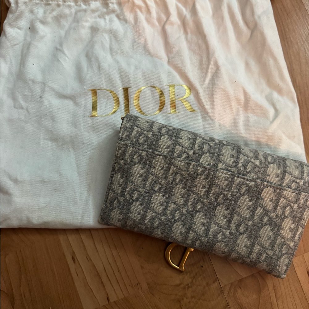 🩶Dior Small Saddle Pouch – Gray Dior Oblique Jacquard🩶 - Picture 5 of 7